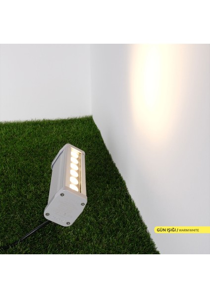 6W LED Wallwasher 3000K Gün Işığı 180mm modelleri