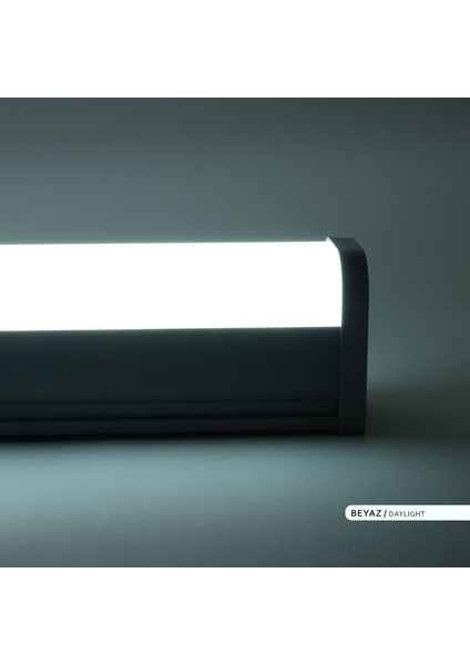 18W LED Bant Etanj Armatür 6500K Beyaz Işık 61cm modelleri