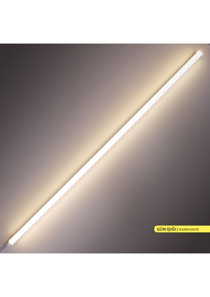 14W Merkür LED Bant Armatür 3000K Gün Işığı 1173mm fırsatları