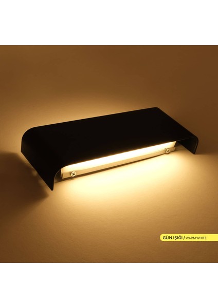LED Duvar Apliği Siyah