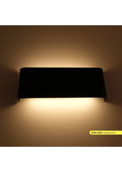 LED Duvar Apliği Siyah
