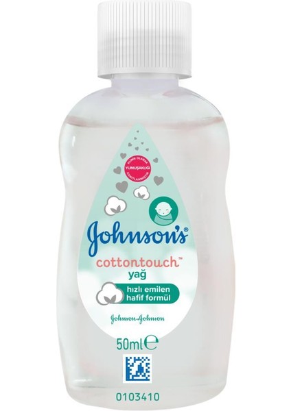 Johnson's Cottontouch Bebek Yağı 50 Ml