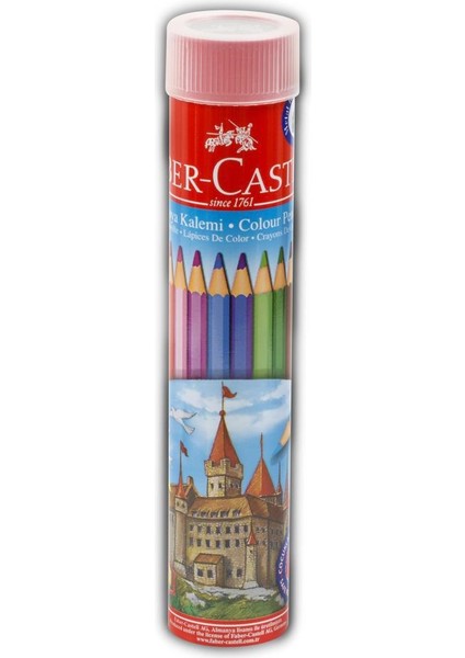 Faber Castell 12'li Kuru Boya ve Sulu Boya
