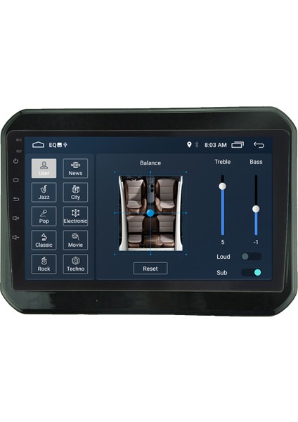 Suzuki Ignıs Android 11 Carplay Multimedya Ekran Teyp 2GB+16GB indirimleri