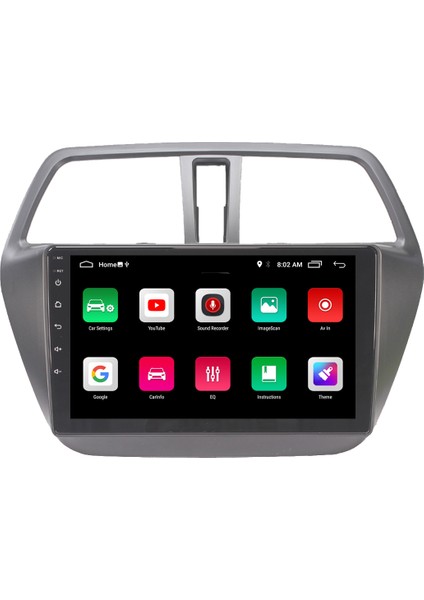 Suzuki S Cross Android 11 Carplay Multimedya Ekran Teyp 2GB+16GB modelleri