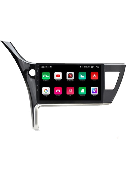 Toyota Corolla Android 11 Carplay Multimedya Ekran Teyp 2GB+16GB
