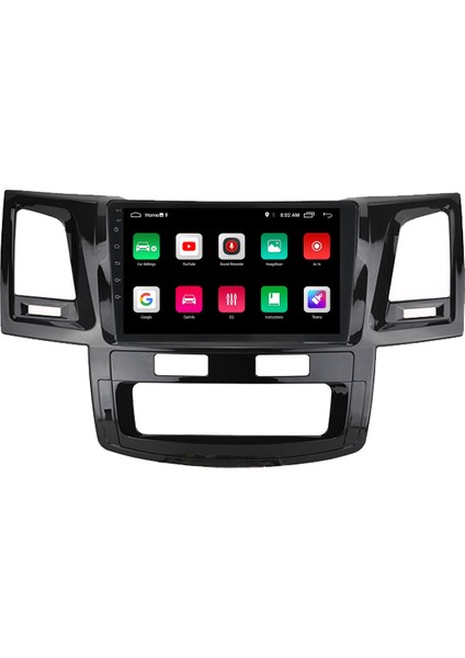 Toyota Fortuner Android 11 Carplay Multimedya Ekran Teyp 2GB+16GB