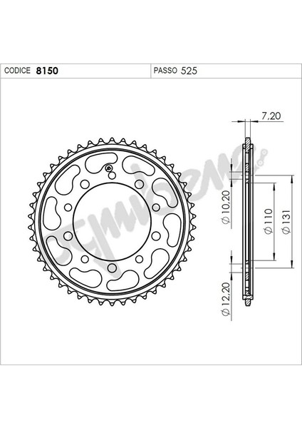 Bmw Ognıbene Arka Dişli 45T