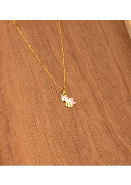 925 Ayar Gümüş Unicorn Kolye fırsatları