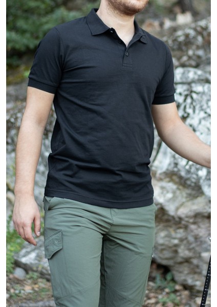 Pamuklu Polo Yaka T-Shirt