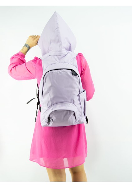 Gummy Lilac Çıkabilir Kapüşonlu Sırt Çantası fırsatları