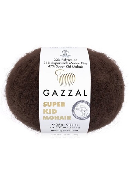 Süper Kid Mohair 64426 25GR El Örgü Ipi