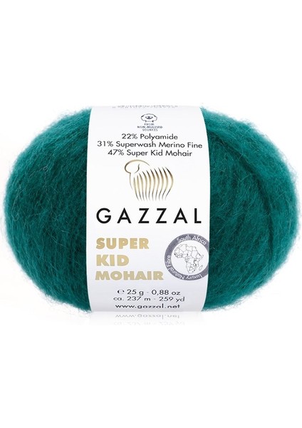 Süper Kid Mohair 64418 25GR El Örgü Ipi