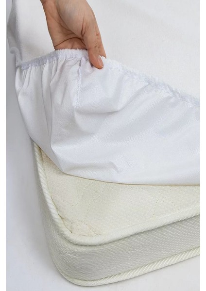 Oyun Parkı Yatakları Için 60 x 120 + 10 cm Micro Fitted Lastikli Alez