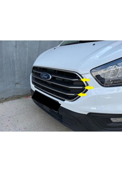 Fams Otomotiv Fams Oto Aksesuar Ford Custom Krom Ön Panjur+Çerçeve 8 Parça 2018> Paslanmaz Çelik modelleri