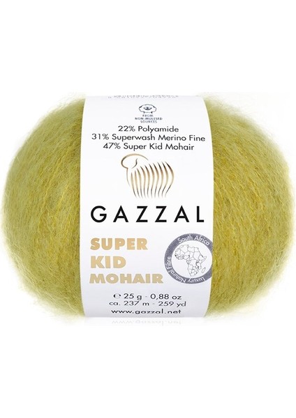 Süper Kid Mohair 64405 25GR El Örgü Ipi
