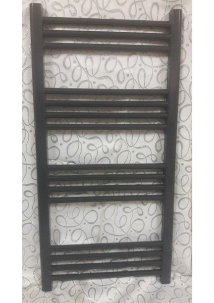 500x1200 15 Borulu Siyah Havlupan ve 2 Adet Vana Siyah