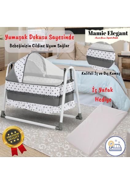 Elegant Portatif Sallanır Sepet Beşik Hamak Beşik Bebek Beşiği