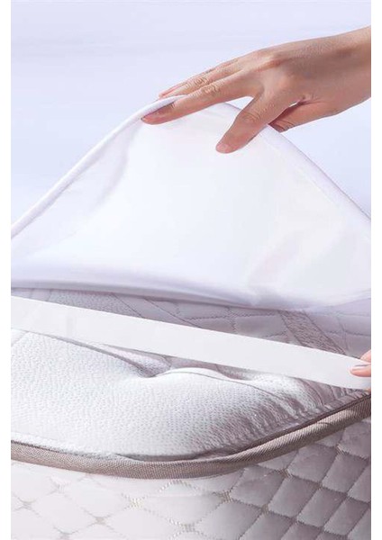 Altın Karma 140 x 200 cm Çift Kişilik Köşelerinden Lastikli Sıvı Geçirmez fırsatları