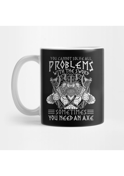 Viking Mythology Quote - Norse Valhalla Warrior Kupa Bardak