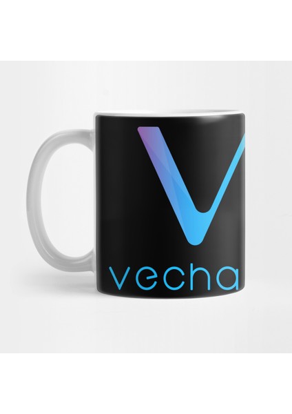Vechain (Vet) Kripto Para Bitcoin Eteryum Dogecoin Kupa Bardak