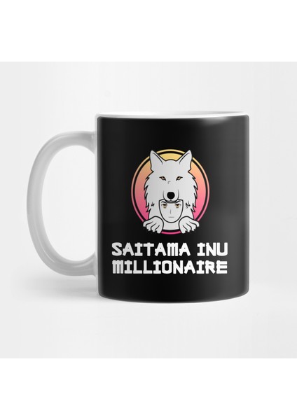 Saitama Inu Kripto Para Bitcoin Eteryum Dogecoin Kupa Bardak