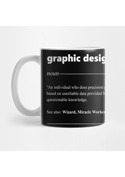 Graphic Designer - Tasarımcı - Kelime Anlamı Kupa Bardak