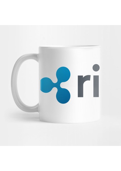 Ripple Kripto Para Bitcoin Eteryum Dogecoin Kupa Bardak