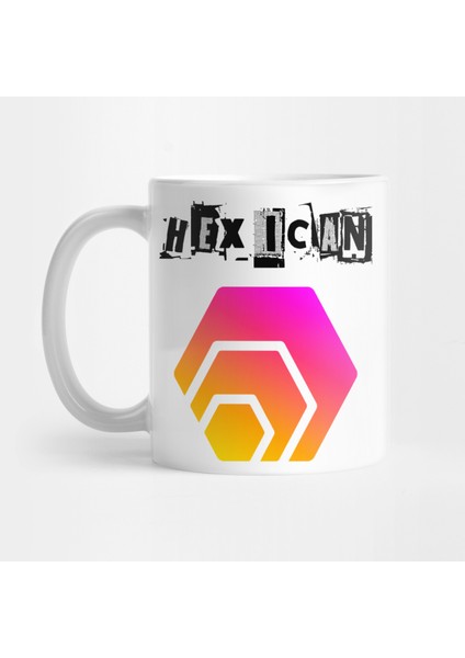 Hex Kripto Para Bitcoin Eteryum Dogecoin Kupa Bardak