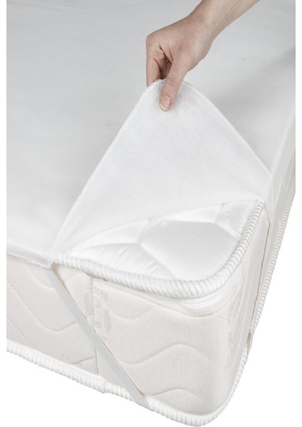 Köşe Lastikli 100 x 200 cm Tek Kişilik Alez Sıvı Geçirmez Micro Kumaş
