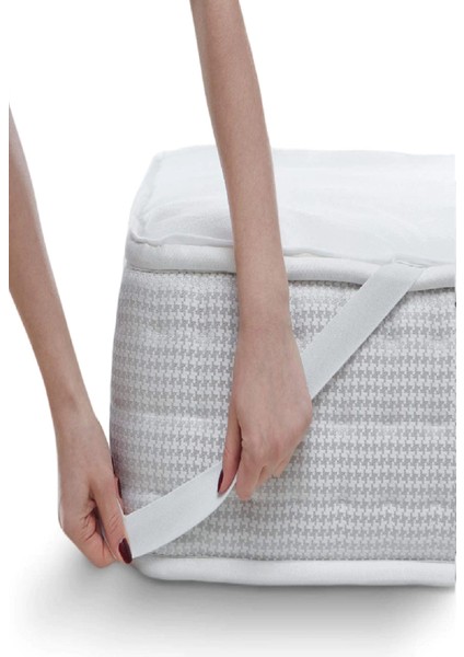 Köşe Lastikli 100 x 200 cm Tek Kişilik Alez Sıvı Geçirmez Micro Kumaş