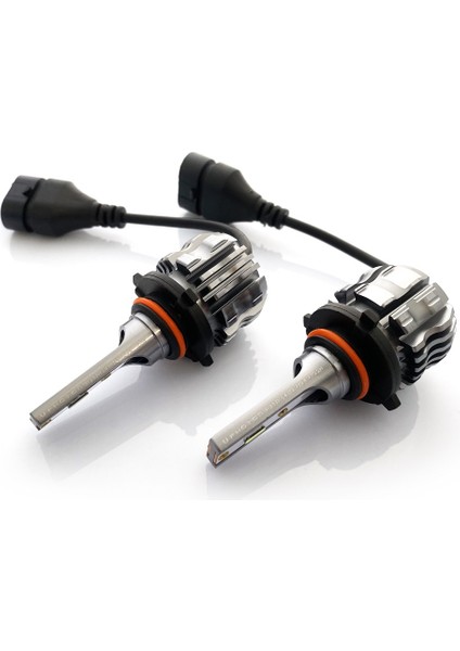 H10 LED Xenon Oto Ampul Zero Fansız Buz Mavi