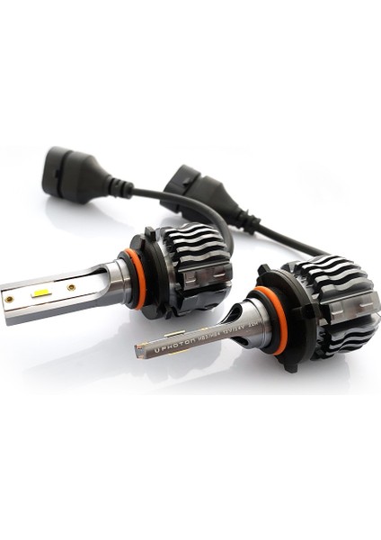 H9 LED Xenon Oto Ampul Zero Fansız Sarı fiyatları