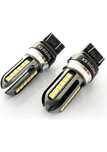 T20 Çift Duy Beyaz LED Oto Ampul W21/5W PH7215EX fiyatları