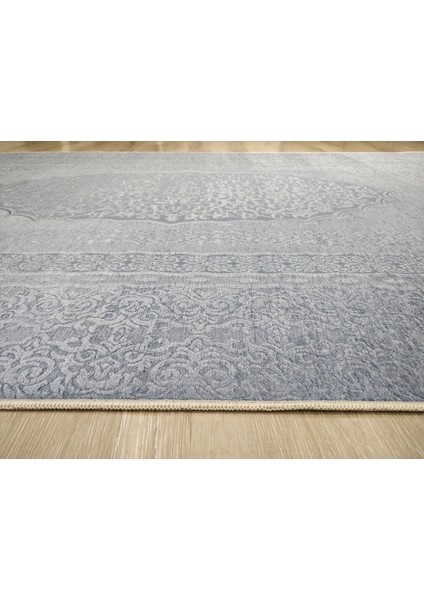 Eftelya TFY01M Mavi 120X180CM Kaymaz Kilim