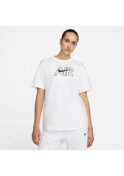 W Nsw Tee Bf Nike Air Kadın T-Shirt DN5800-100