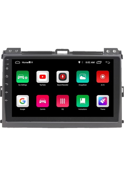 Toyota Land Cruiser Prado Android 11 Carplay Multimedya Ekran Teyp 2GB+16GB