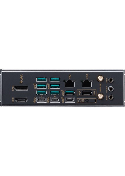Proart X670E-Creator Wıfı Amd X670 Am5 Ddr5 6400 2Xusb4(Thunderbolt) Hdmı 4X M2 Usb3.2 Wifi 6E Aura Rgb 10Gbit + 2.5Gbit Lan Atx (Proart X670E-Creator Wıfı) Anakart