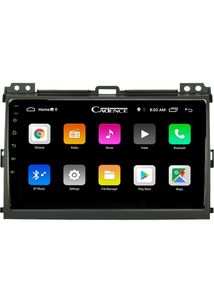 Toyota Prado Android 11 Carplay Multimedya Ekran Teyp 2GB+16GB