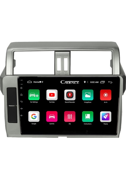 Toyota Prado Android 11 Carplay Multimedya Ekran Teyp 2GB+16GB