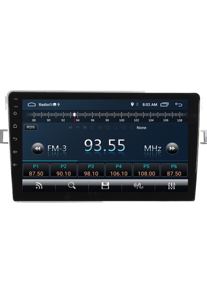 Toyota Verso Android 11 Carplay Multimedya Ekran Teyp 2GB+16GB