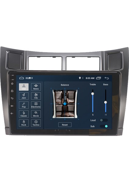 Toyota Yaris Android 11 Carplay Multimedya Ekran Teyp 2GB+16GB indirimleri