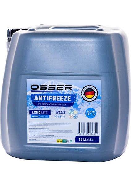 OSSER Antifriz 16 LT Mavi -37 Derece