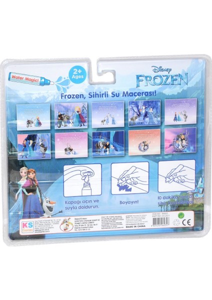 BK005 Gepettoys, Frozen Sihirli Boyama Kitabı