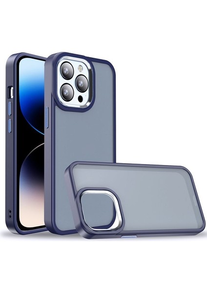 Iphone 14 Pro Max Kılıf Bumper Mat Epr + Ekran Koruyucu Nano