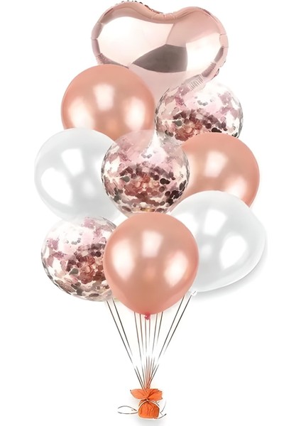 Rose Gold Balon Set