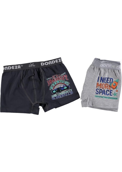 Toptan Baskılı Erkek Çocuk Boxer 11Y Erkek Paket Adedi 12