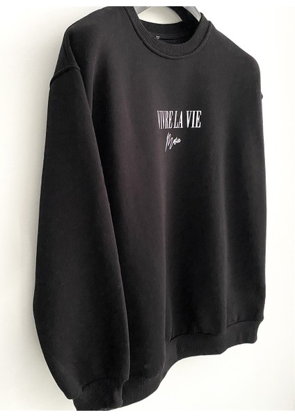 Unisex 3 Iplik Şardonlu Pamuk Oversize Sweatshirt modelleri