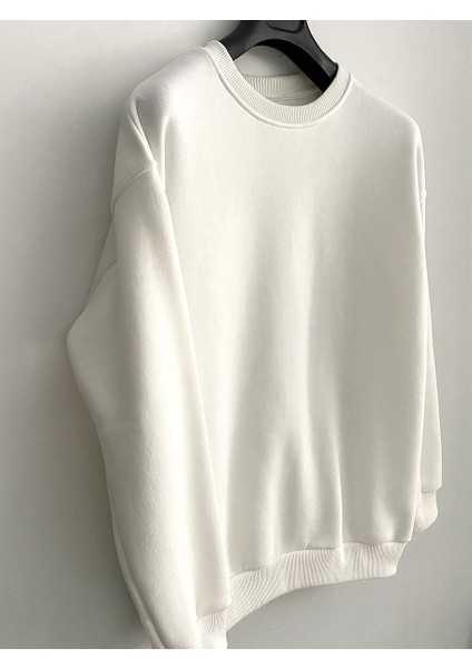 Unisex 3 Iplik Şardonlu Pamuk Oversize Sweatshirt fiyatları