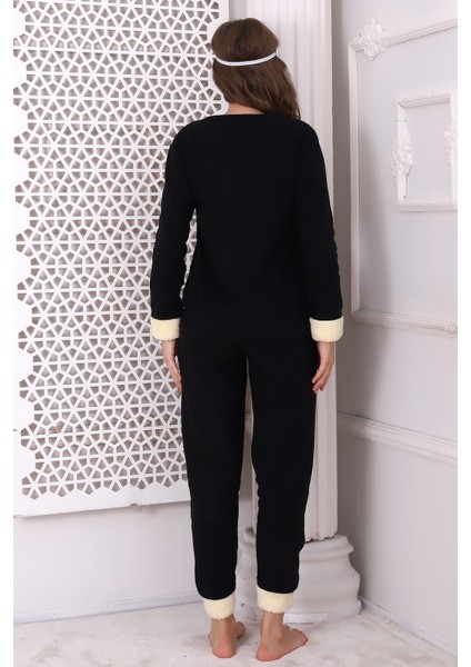Fwn 3028 Peluş Welsoft Polar Kışlık Yumoş Kadın Pijama Takımı indirimleri